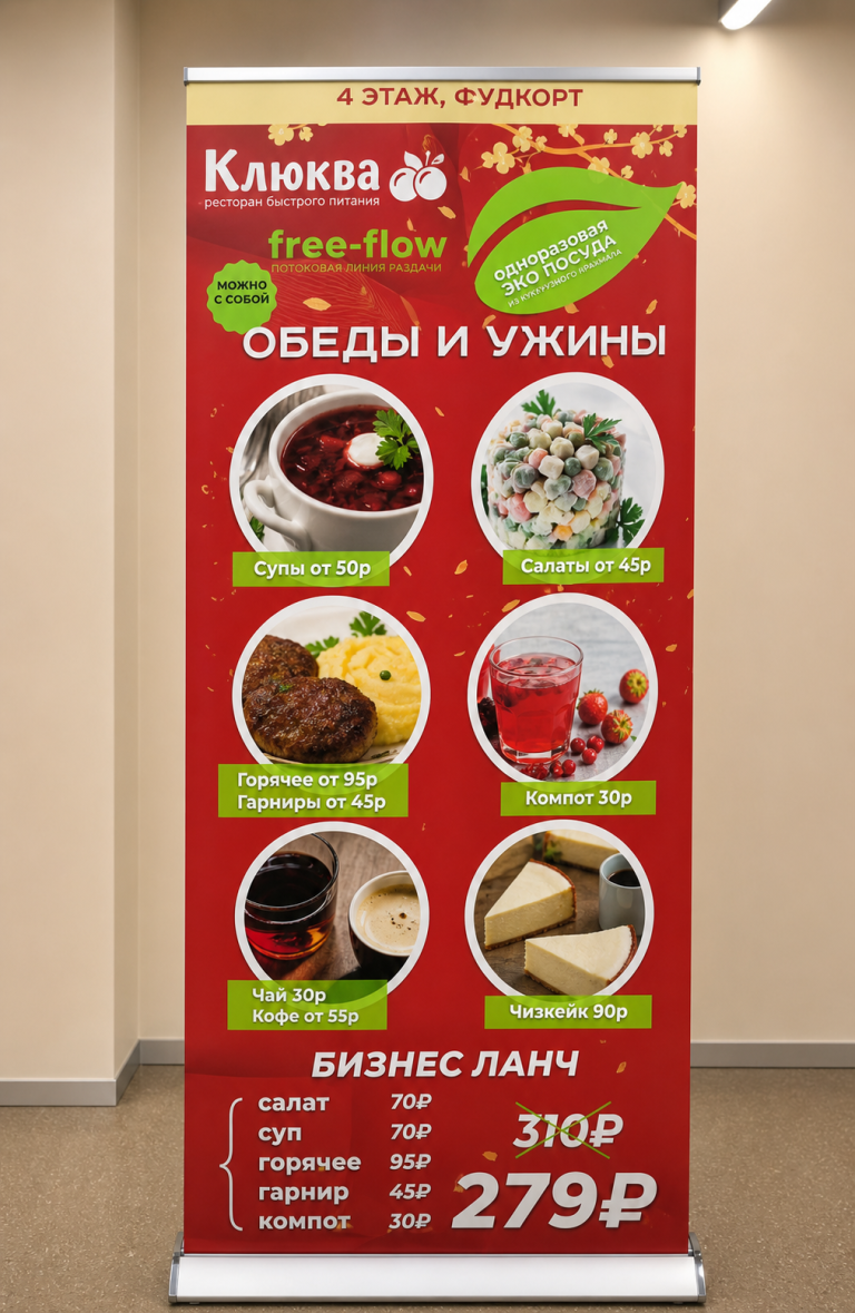 Роллап Капля: ресторан